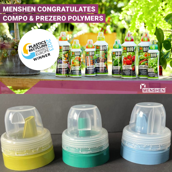 MENSHEN congratulates COMPO & PreZero Polymers for Winning Plastic Packaging Product Award